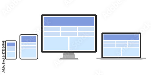Device set web design icons © tanibond