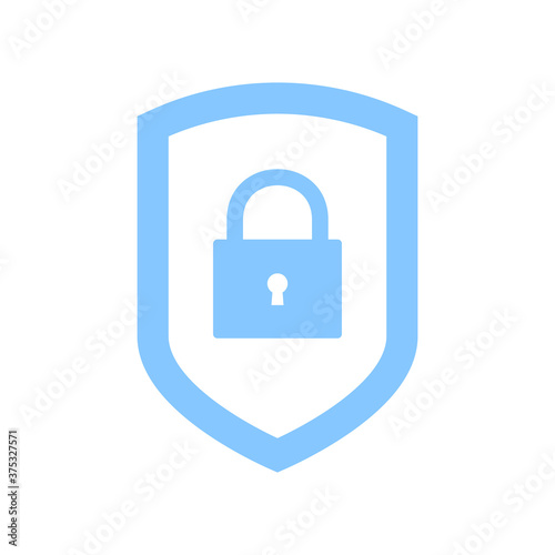 Secure icon symbol simple design