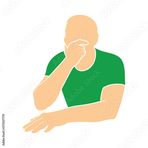 Thinking Man Icon