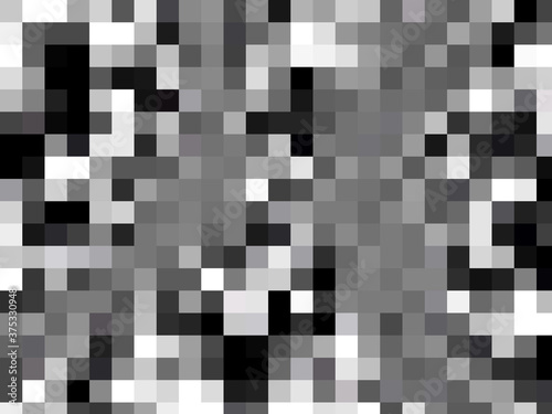Silver, black and white squares background