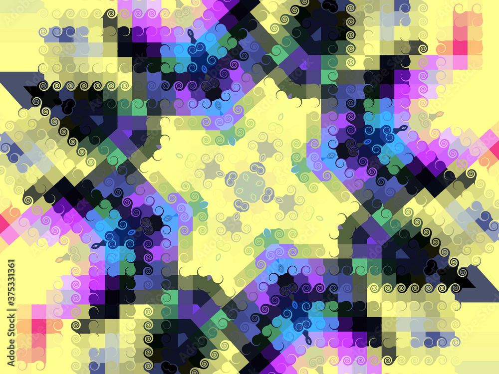 Purple pink yellow colorful abstract background with squares Purple pink yellow colorful abstract background with squares