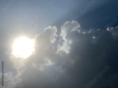 sun and clouds