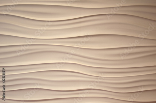 Wavy Cream Lines Background