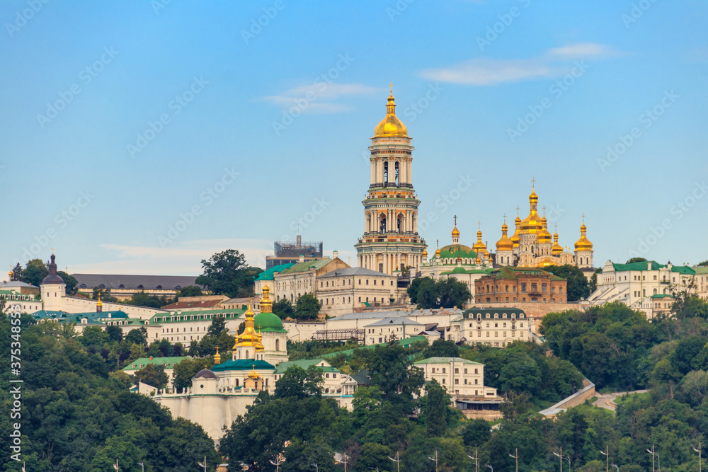 View of the Kiev Pechersk Lavra, also known as the Kiev Monastery of the Caves in Ukraine
