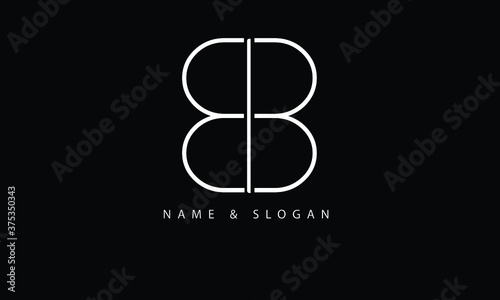 BB, B abstract letters logo monogram