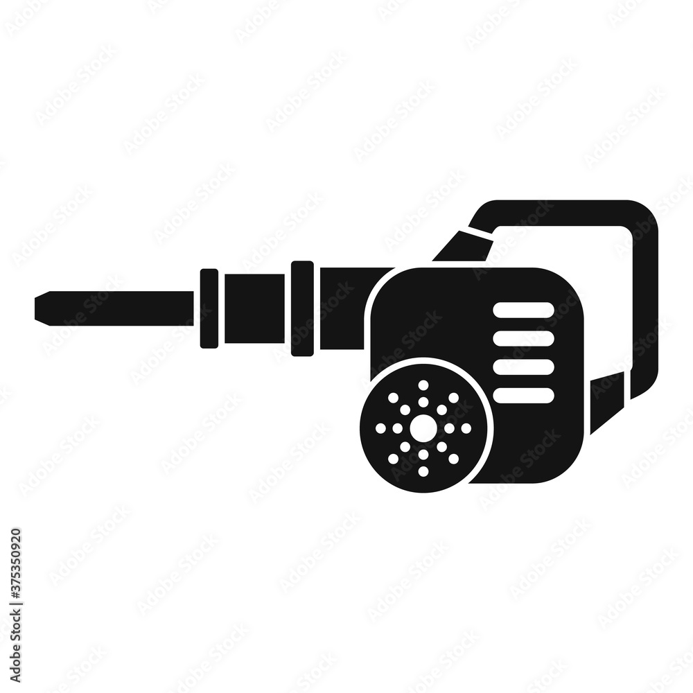 Gasoline leaf pump icon. Simple illustration of gasoline leaf pump vector icon for web design isolated on white background