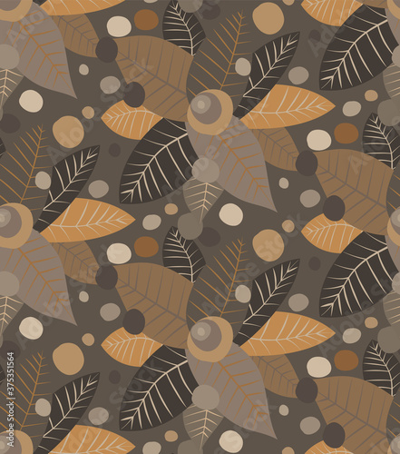 Seamless repeating autumn p...