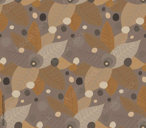 Seamless repeating autumn p...