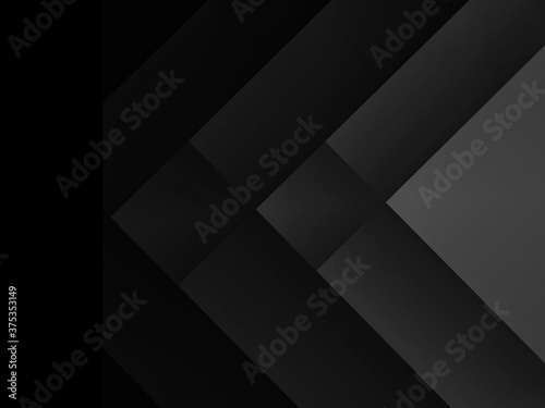 Black and white concentric triangular direction shape pattern,background