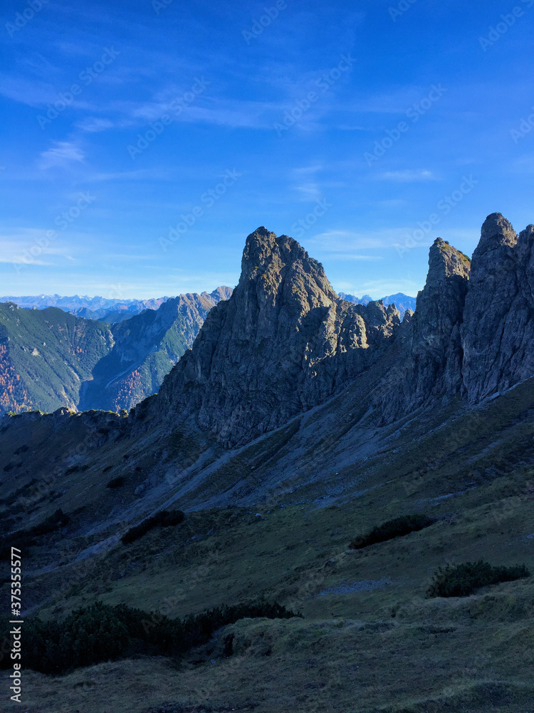 Wanderung in den liechtensteiner Alpen am 1.11.2016
