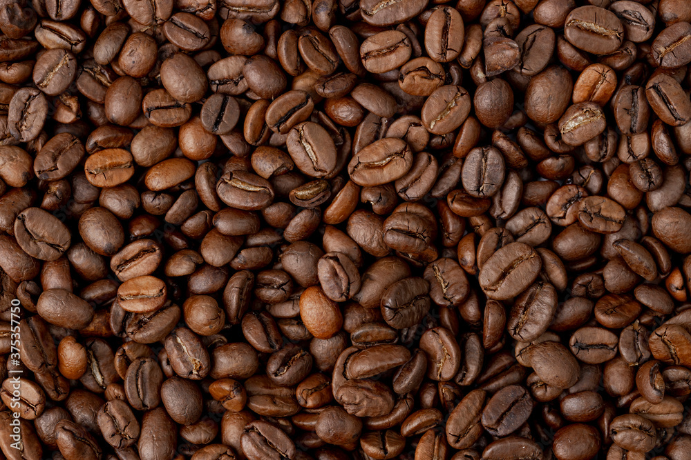 Сoffee background. Texture of coffee beans as a natural background. Сoffee background. Texture of coffee beans as a natural background.