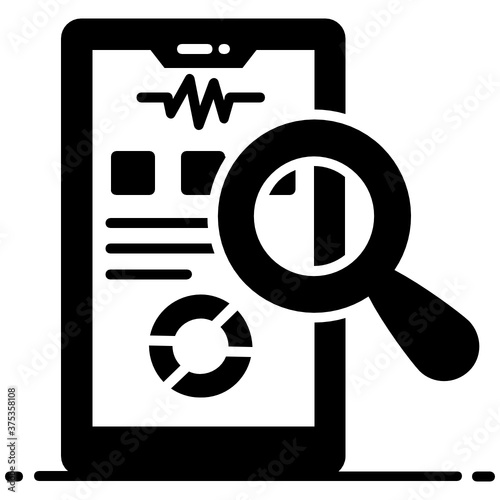 

Editable design of testing usability icon
