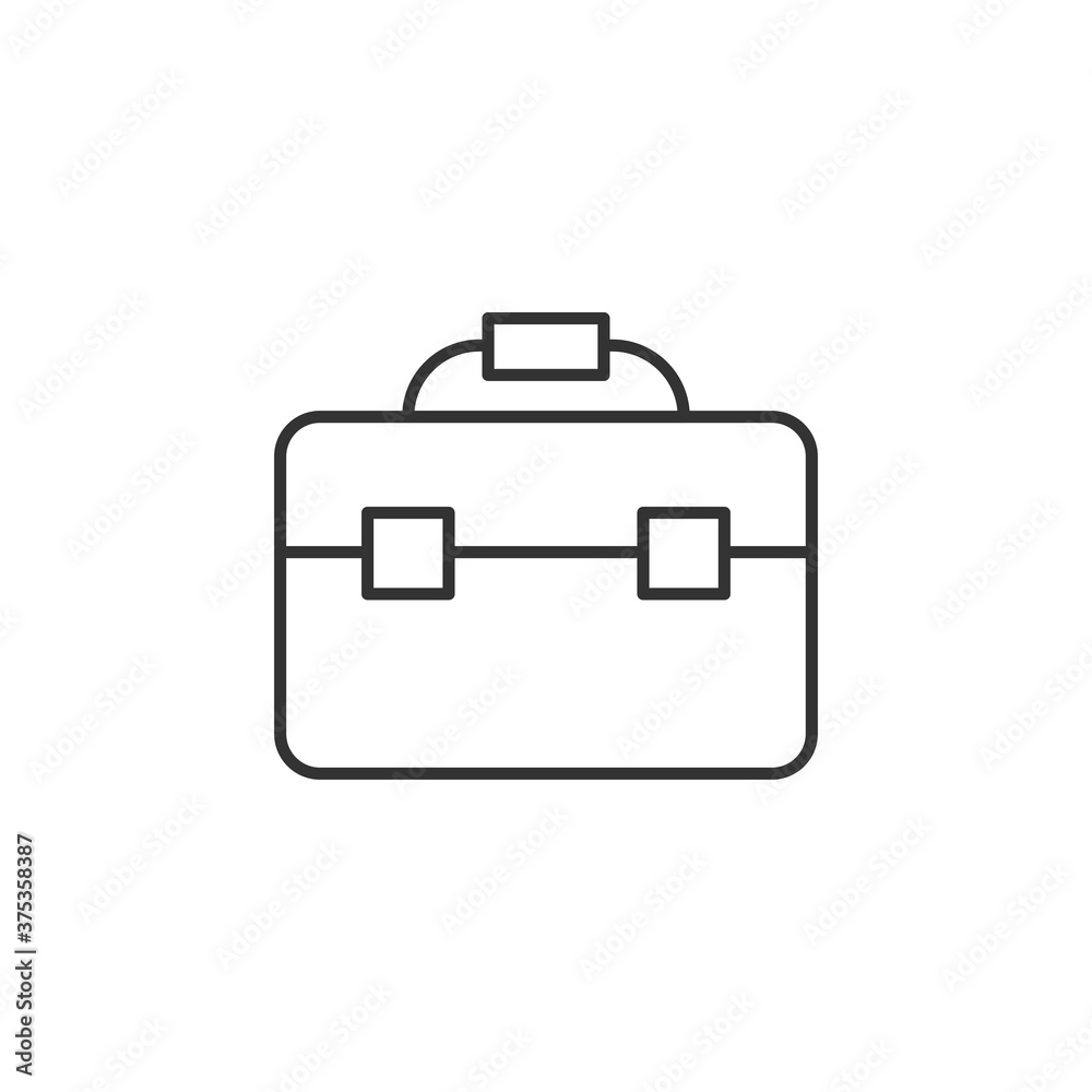 Tool bag icon. Case symbol modern, simple, vector, icon for website design, mobile app, ui. Vector Illustration Tool bag icon. Case symbol modern, simple, vector, icon for website design, mobile app, ui. Vector Illustration