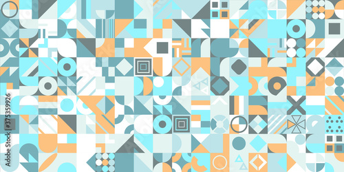 Modern vector abstract geometric pattern with different shapes.  Abstract texture background for cover poster, banner, brochure