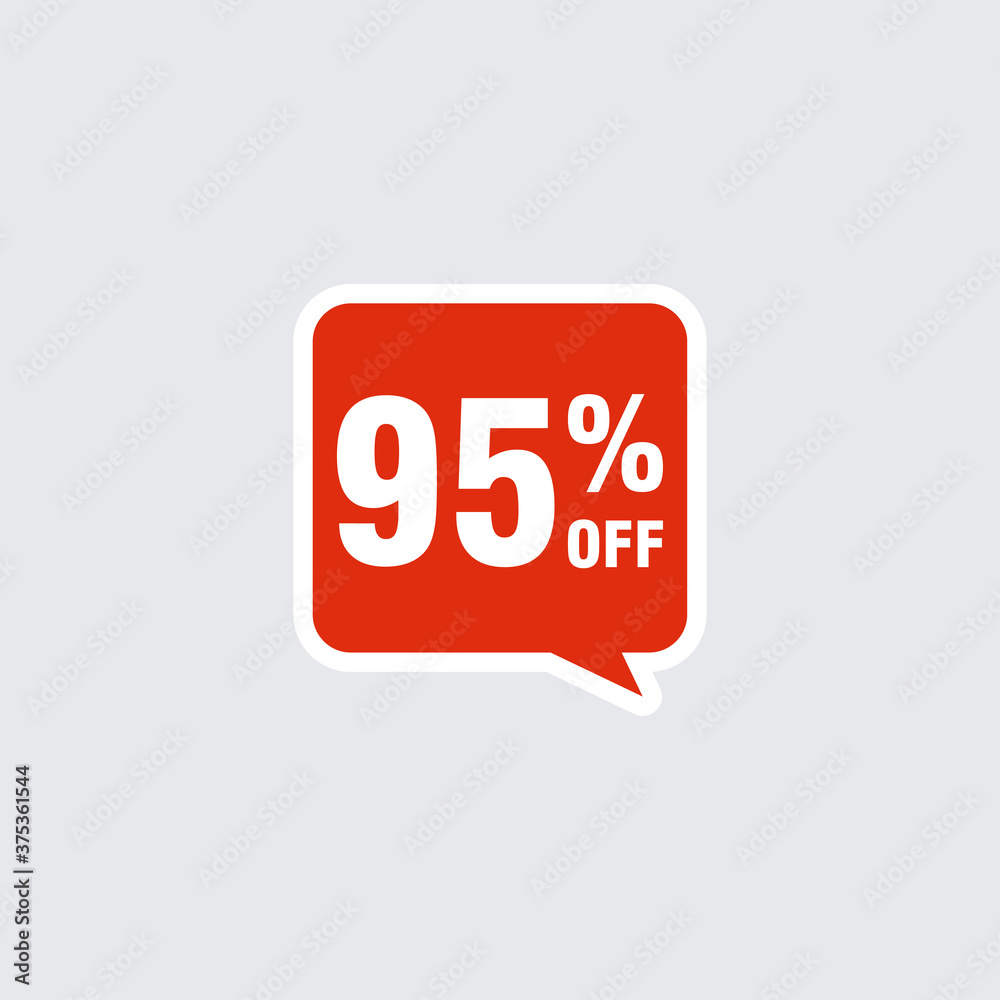 95 discount, Sales Vector badges for Labels, , Stickers, Banners, Tags, Web Stickers, New offer. Discount origami sign banner 95 discount, Sales Vector badges for Labels, , Stickers, Banners, Tags, Web Stickers, New offer. Discount origami sign banner