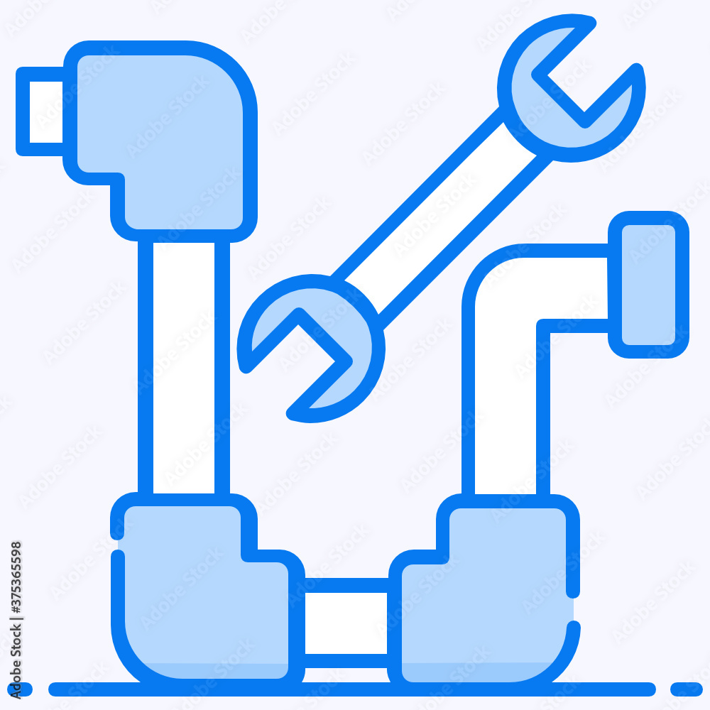 Vector of plumbing icon, sanitation concept
Vector of plumbing icon, sanitation concept