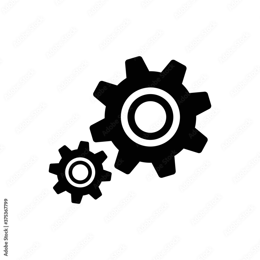 Gear vector icon. Web design icon. Gears and cogs symbol. Cog wheels icon. Cogs circle illustration. Gear wheel logo. Vector EPS Gear vector icon. Web design icon. Gears and cogs symbol. Cog wheels icon. Cogs circle illustration. Gear wheel logo. Vector EPS