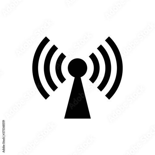 Wi Fi Icon, wireless Icon. Wi fi signal sign modern web icon. Wi Fi network icon
