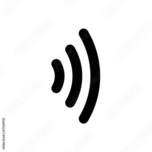 Wi Fi Icon, wireless Icon. Wi fi signal sign modern web icon. Wi Fi network icon