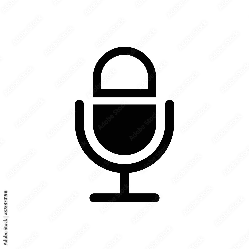 Microphone vector icon, Web design icon. Voice vector icon, Record. Microphone - recording Studio Symbol. Retro microphone icon. Microphone vector icon, Web design icon. Voice vector icon, Record. Microphone - recording Studio Symbol. Retro microphone icon.