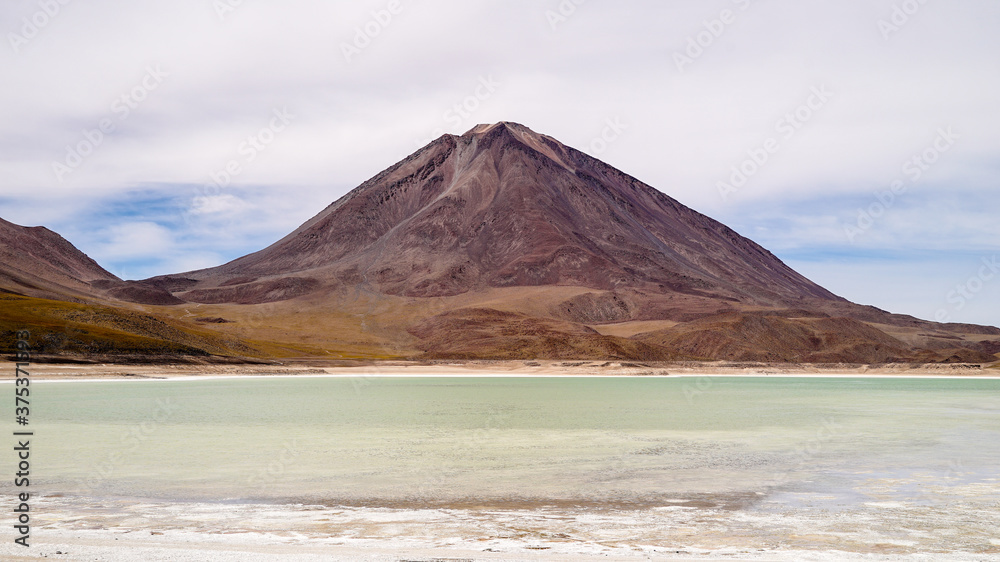 Laguna Verde in the Altiplano region in Bolivia