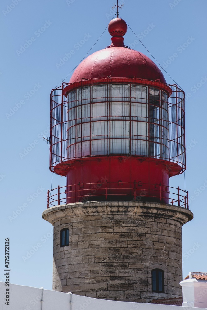 The lighthouse at Sagres in Portugal