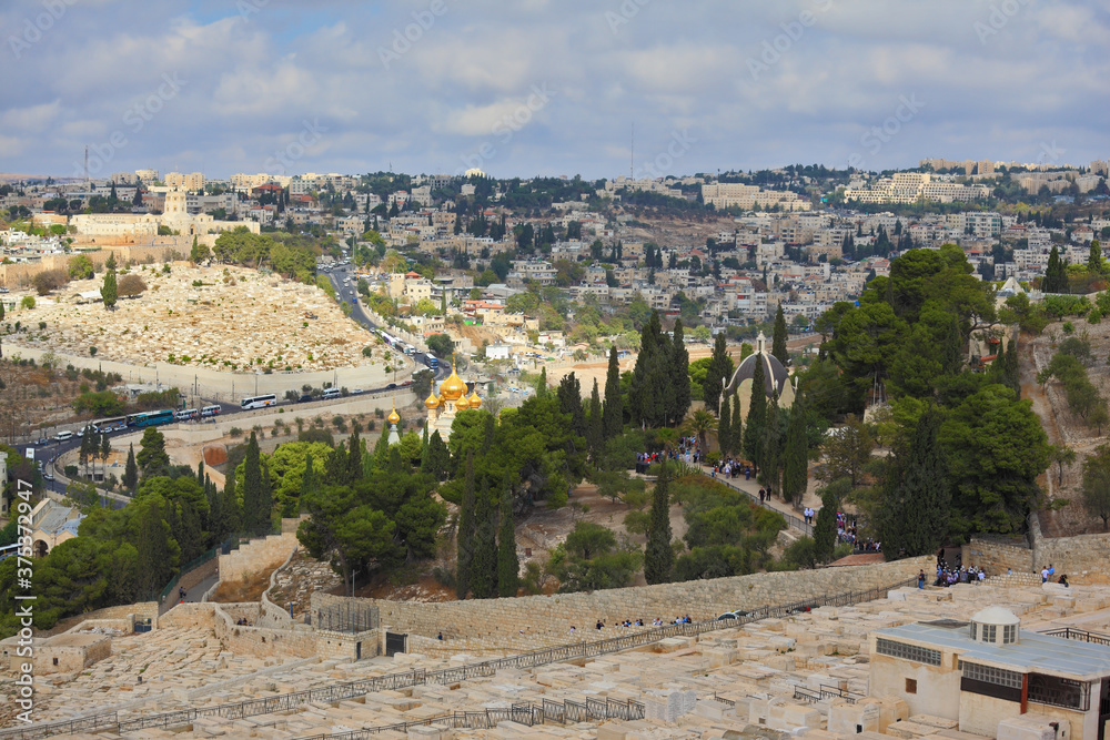 The old quarters of Jerusalem