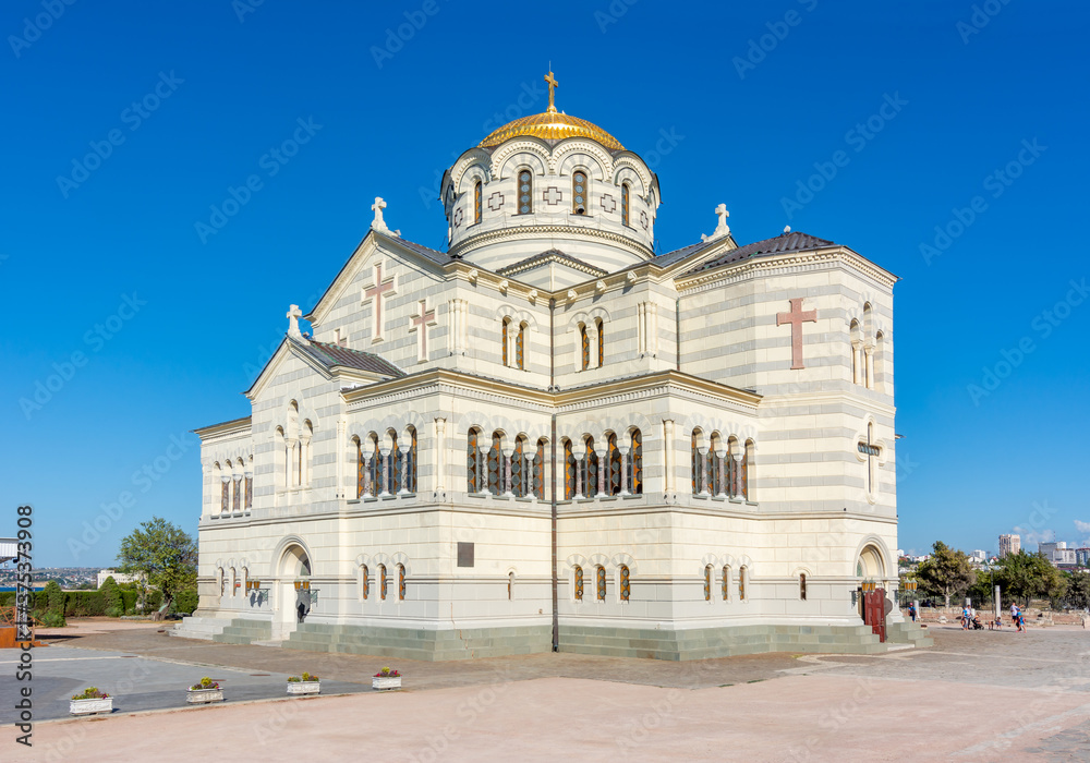 Vladimirsky Cathedral in Chersonesus, Sevastopol, Crimea