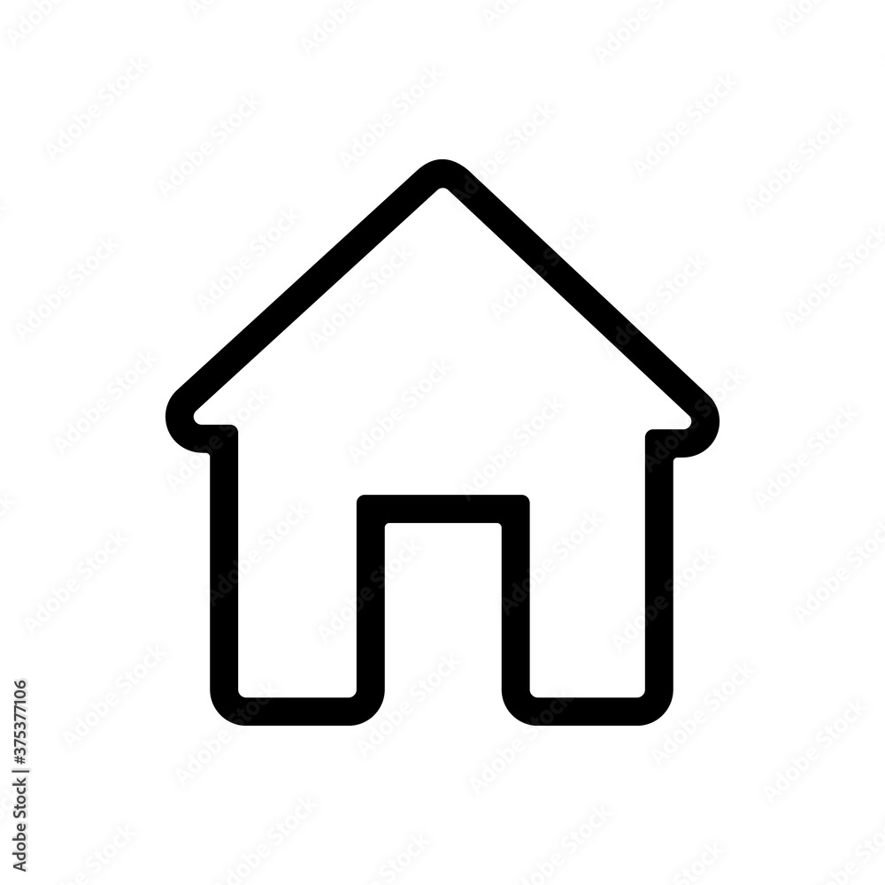 Home icon v2. Internet flat icon symbol for applications. Home icon v2. Internet flat icon symbol for applications.