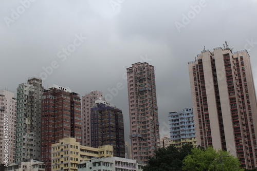 skyscrapers in hong kong