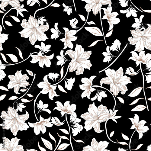 seamless floral pattern © REcreate