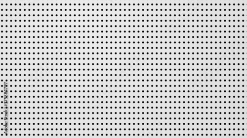 Dot white black led pattern texture background. Abstract technology big data digital concept. 3d rendering.