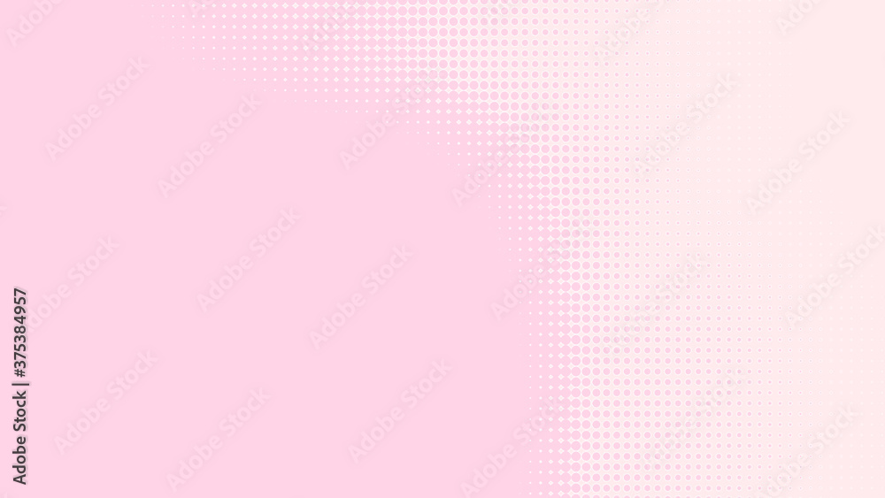 Dot pink white pattern gradient texture background. Abstract pop art halftone and retro style. Dot pink white pattern gradient texture background. Abstract pop art halftone and retro style.