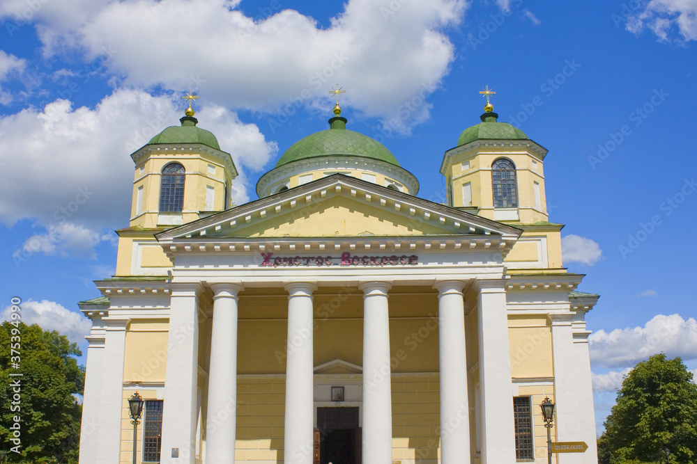 Spaso-Preobrazhensky Church in Spaso-Preobrazhensky male monastery in Novgorod-Seversky, Ukraine