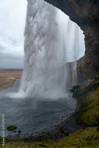 Seljandsfoss  a waterfall in south Iceland