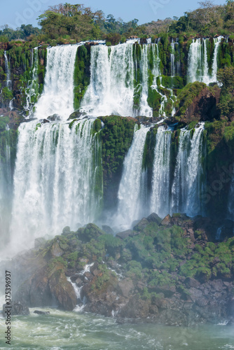 Iguazu Falls from Argentinian side  Argentina- Brazil