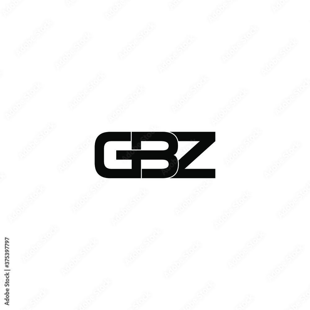 gbz letter original monogram logo design gbz letter original monogram logo design