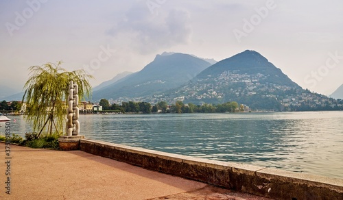  Luganersee Schweiz   Lake Lugano  Switzerland
