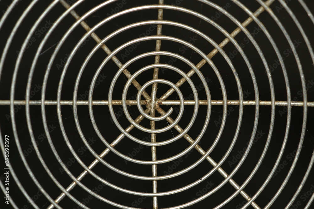Texture of steel sieve 