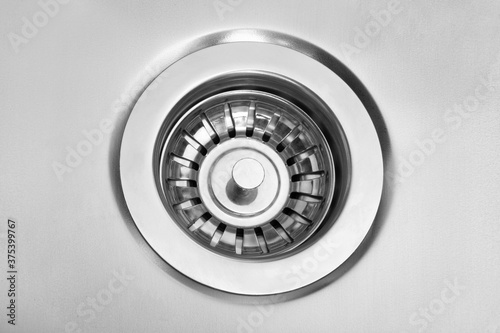 Details of stainless steel sink