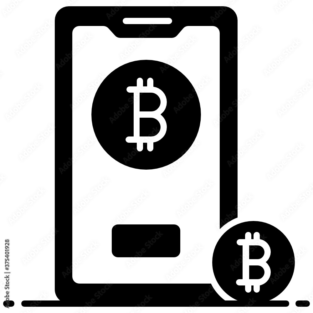Icon design of buy bitcoin, trendy icon of digital money inside mobile
Icon design of buy bitcoin, trendy icon of digital money inside mobile