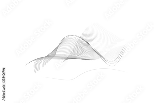 Modern abstract background, curved lines.wavy pattern. curved linear pattern