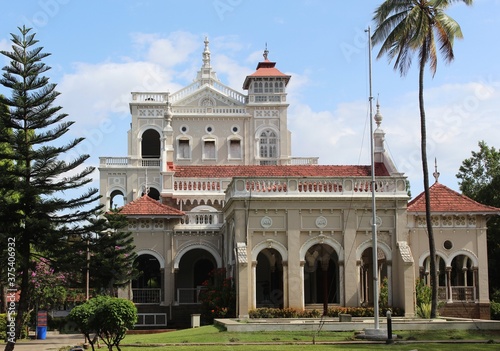Foto Aga Khan palace where Gandhi Ji was imprisoned at Pune, India