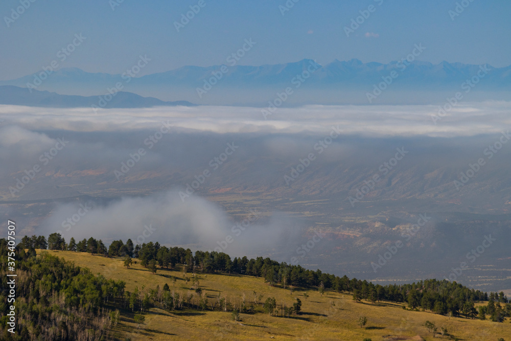 Fog on the Sangre de Cristo