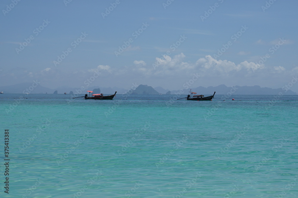 Obraz premium boat trip thailand