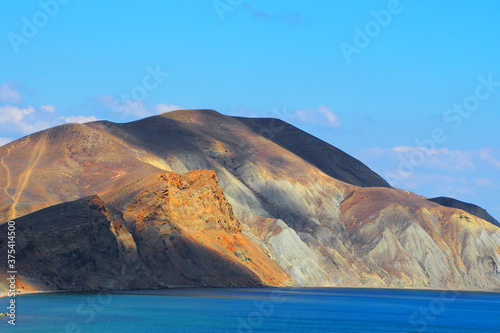 Crimea. Landscape of the rocky sea coast. © hramovnick