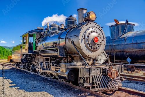 old steam locomotive © Scott Bufkin