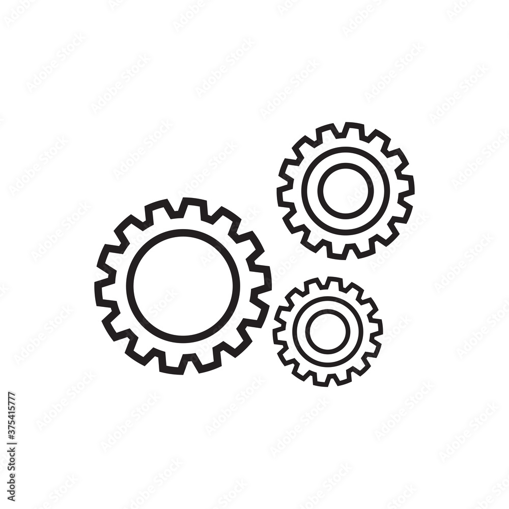 Gear Logo Template vector icon