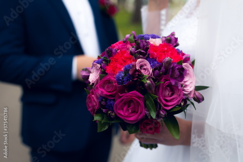 wedding bouquet of flowers