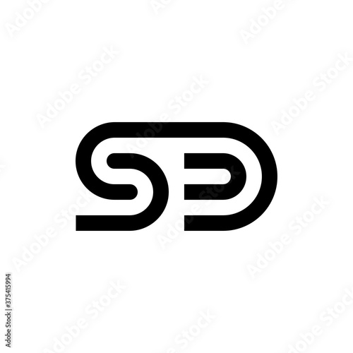 Letter SD logo template